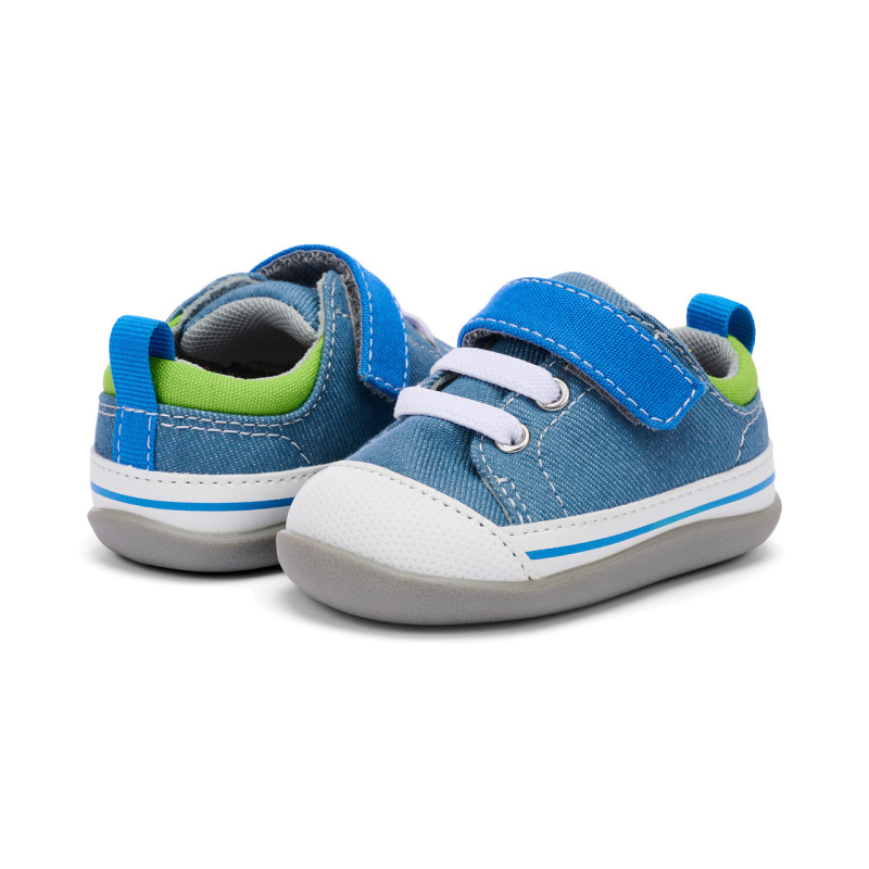 See Kai Run See Kai Run First Walker Stevie Bleu Jeans
