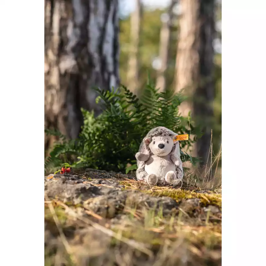 Steiff Soft Cuddly Friends Igel Hedgy grau meliert, 16 cm