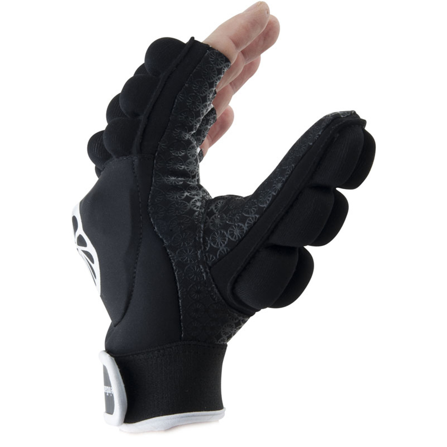 Indian Maharadja Handschoen Halve Vingers Links