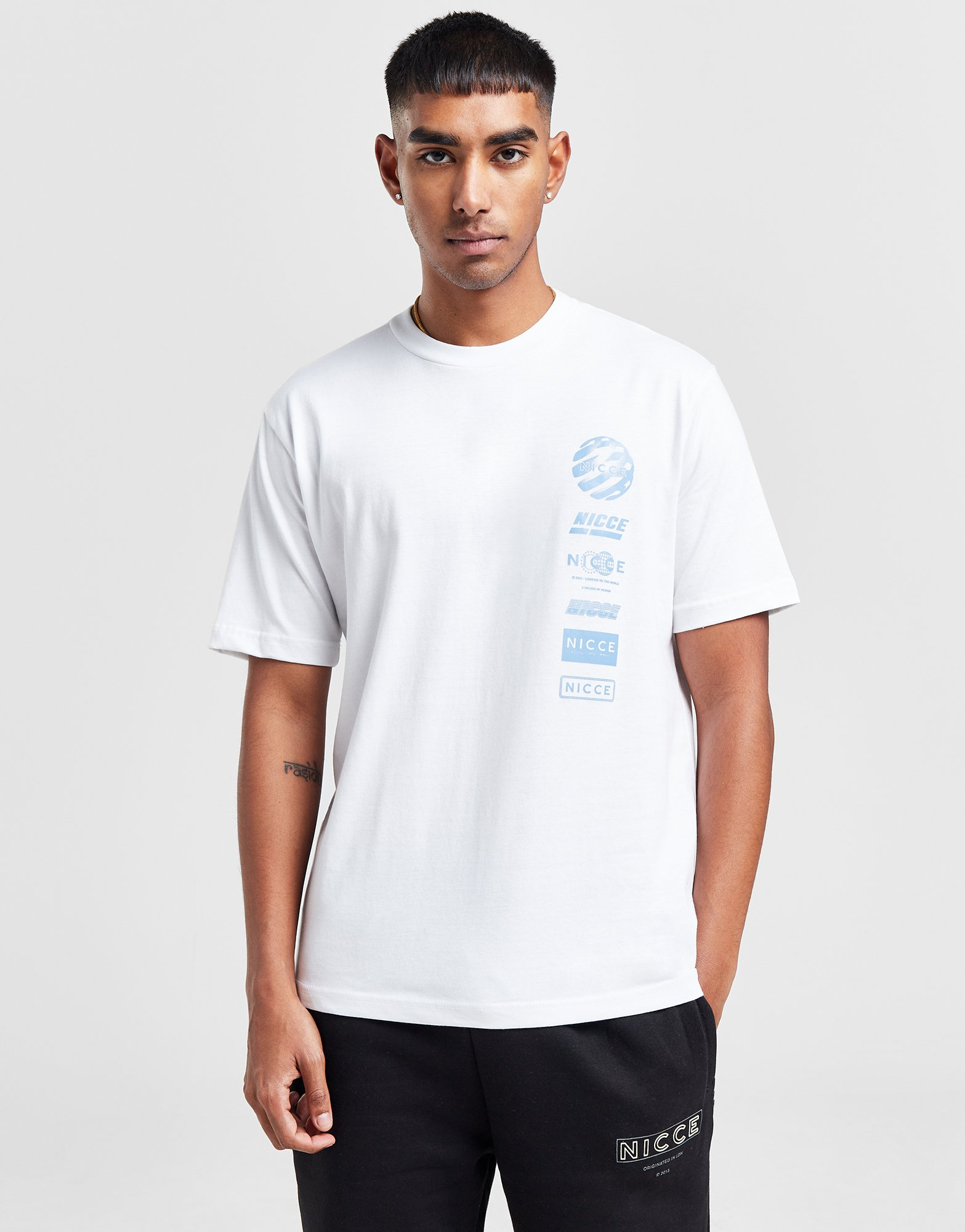Nicce T-shirt Stickered Homme