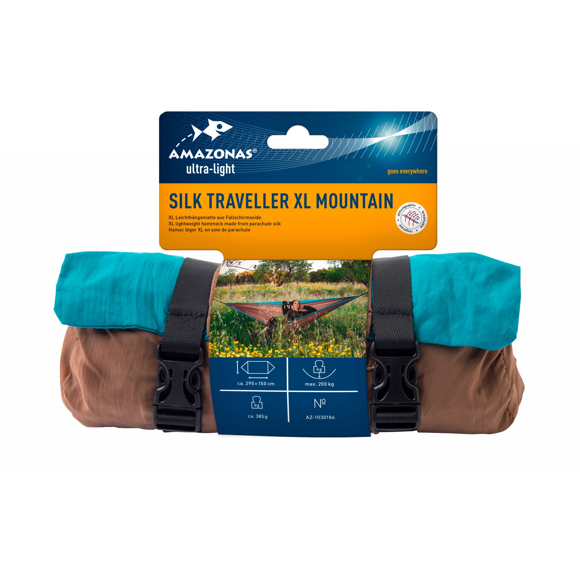 Amazonas Hängematte Silk Traveller XL Mountain
