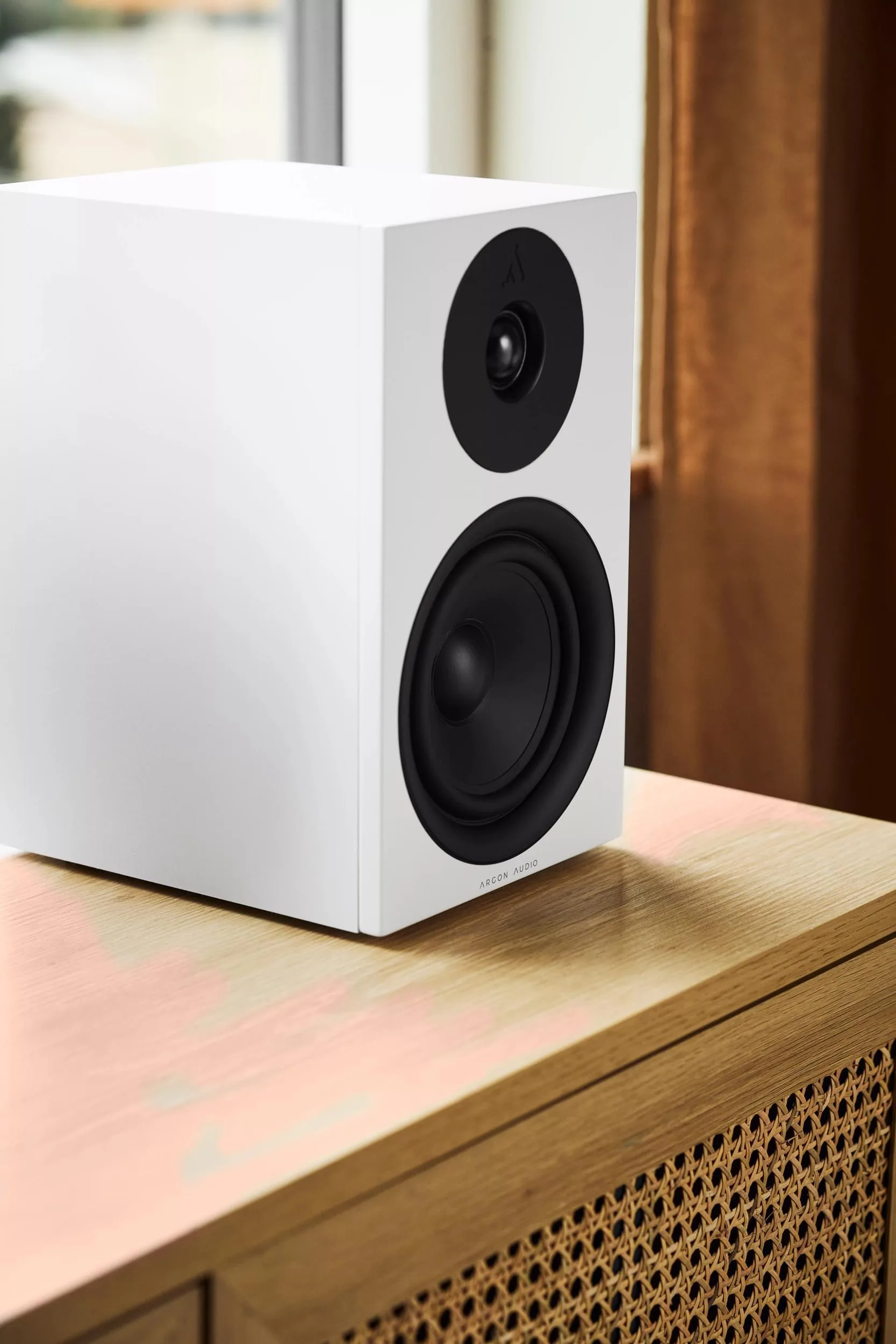Argon Audio Forus 5 Blanc (la paire) Enceintes bibliothèque