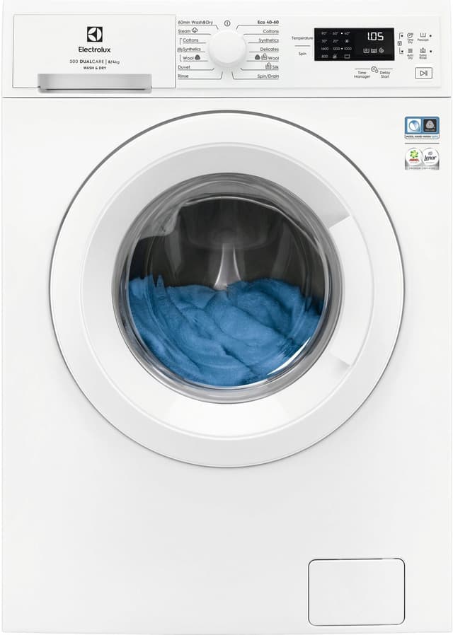 Electrolux Kombineret vaskemaskine/tørretumbler EW2W3068E4