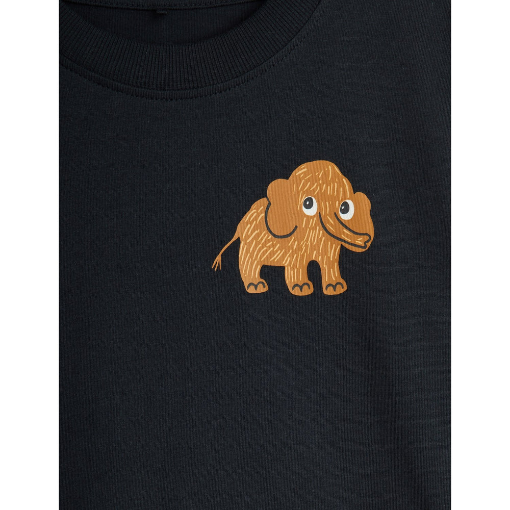 Køb Mini Rodini Black Mammoth Sp Ls Tee