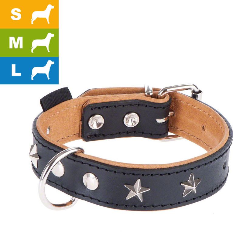 Collier en cuir Heim Stars
