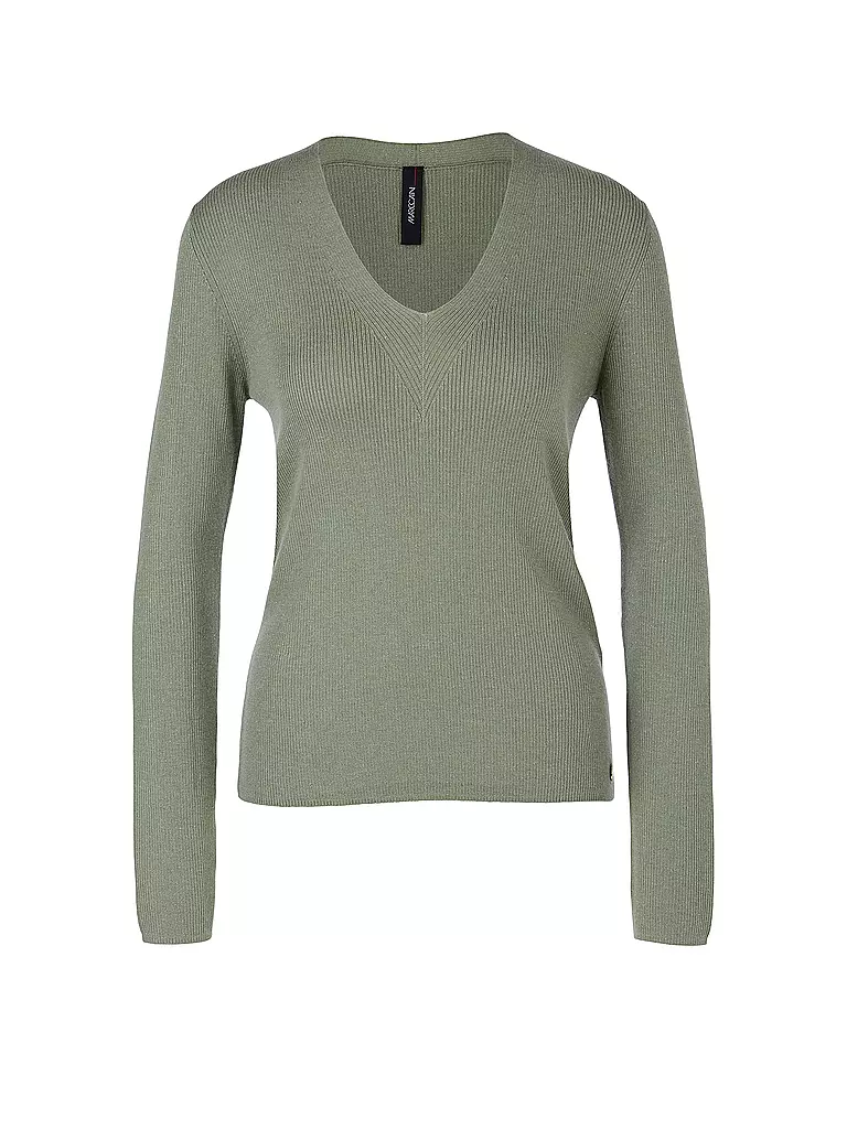 MARC CAIN Pullover grün