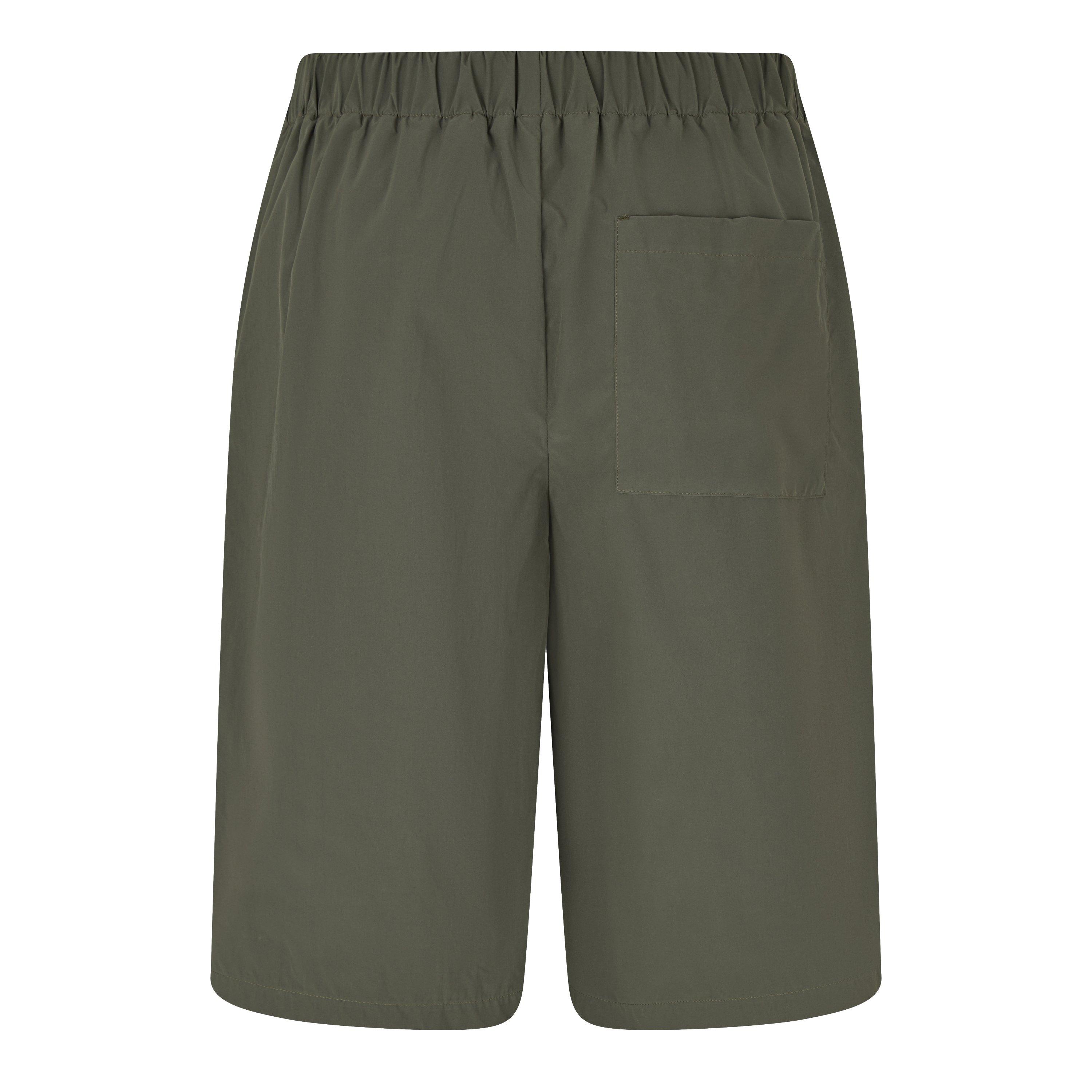 Off White Woven Shorts
