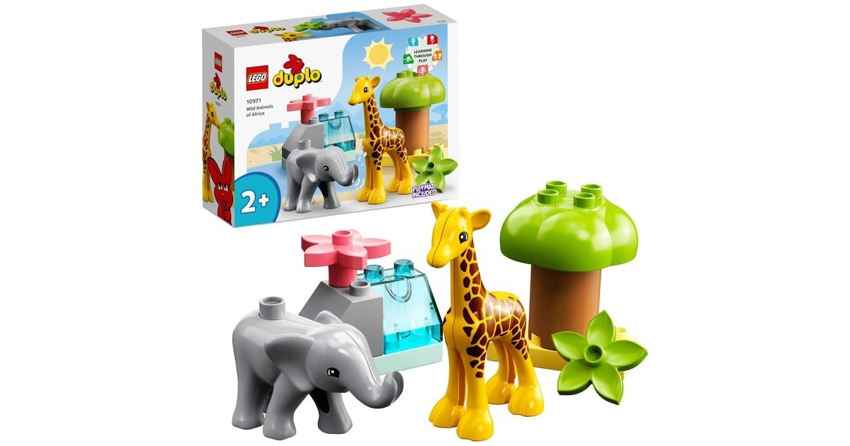 LEGODUPLO - Wilde dieren van Afrika Constructiespeelgoed  (10971)