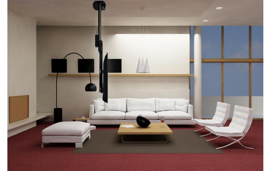 TV-Lift 546 für Wand und Decke, max. 70 kg<br>TV Lift