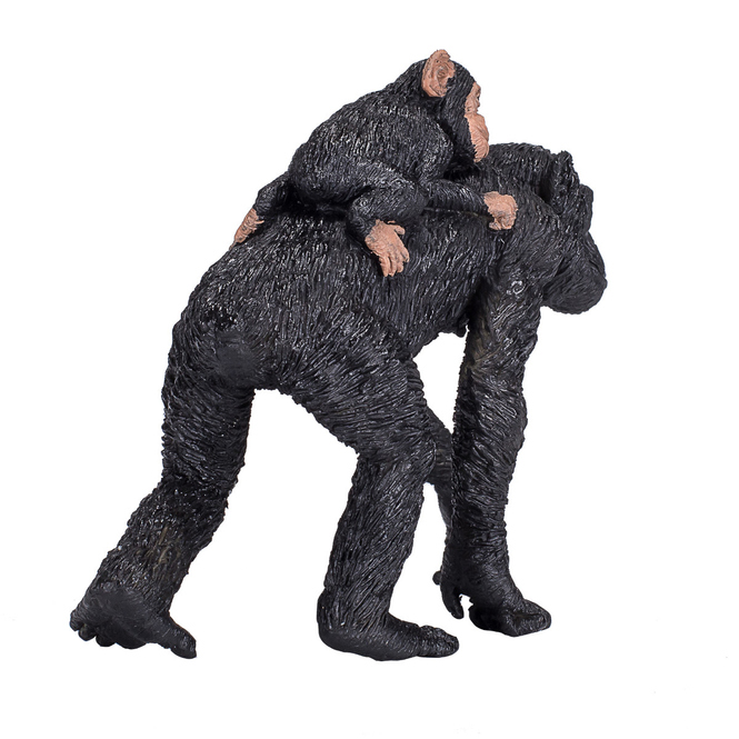 Besttoy - Wildlife - Schimpanse mit Baby - Spielfigur