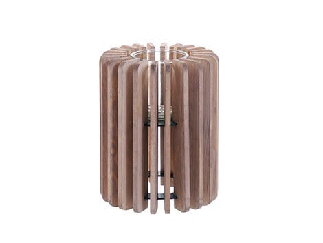 HOUSE OF NATURE Teelichthalter 25 cm Holz braun