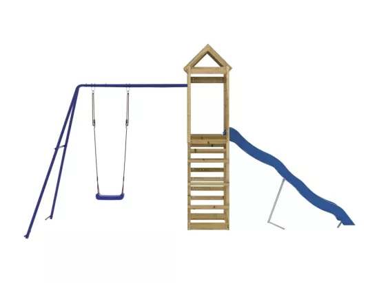 Aire de jeux d'extérieur bois de pin imprégné
