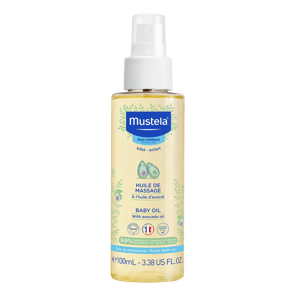 Mustela Baby Massage Oil - 100 ml.