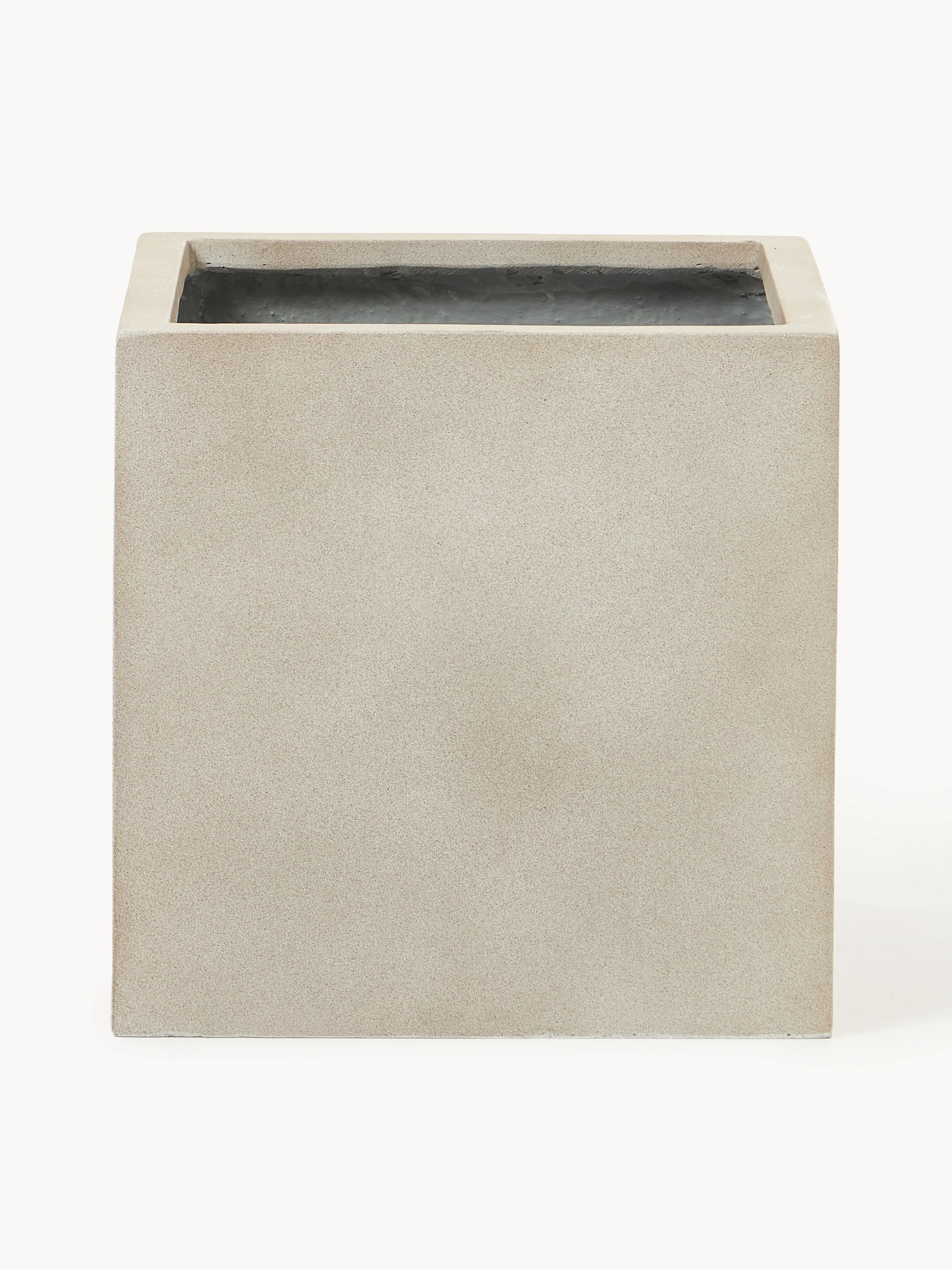 Outdoor plantenpot Tuscany van beton, H 40 cm