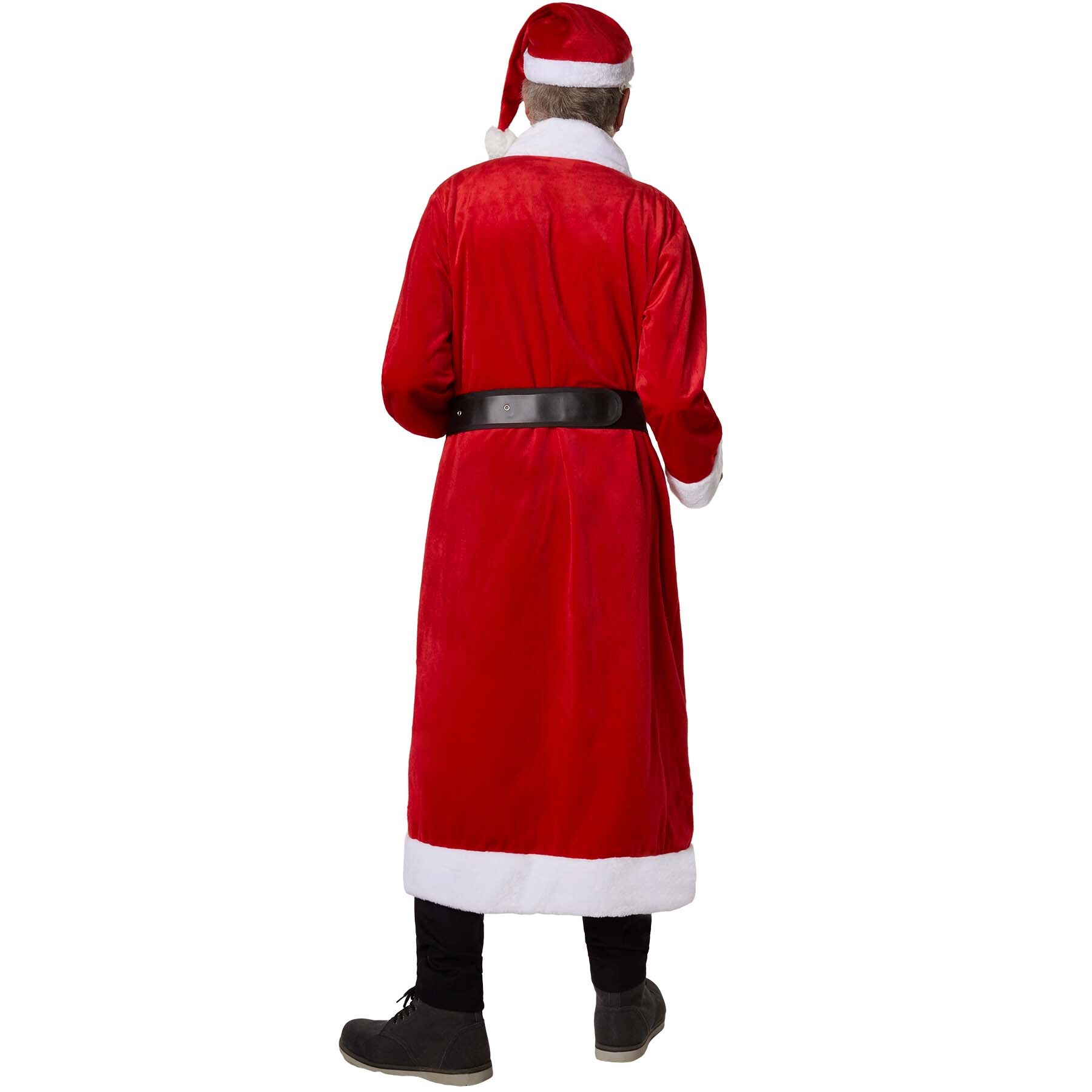 tectake® Mantel Weihnachtsmann klassisch