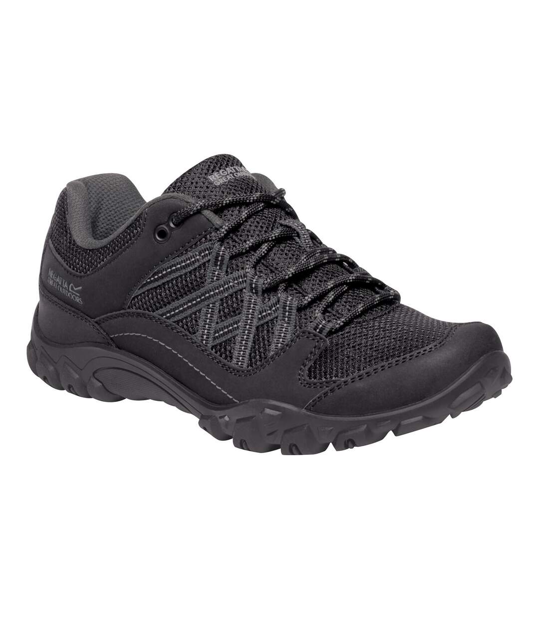 Regatta - Chaussures de marche EDGEPOINT - Femme (Noir/bordeaux) - UTRG4551