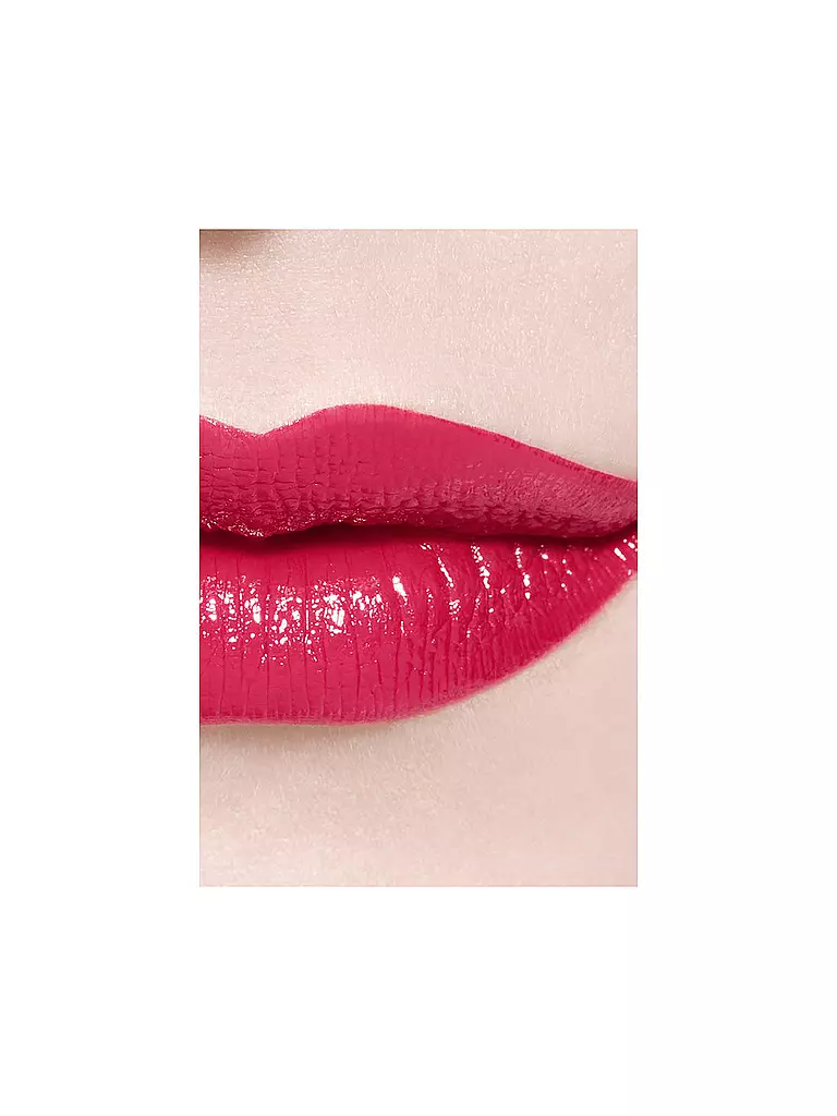 CHANEL  DER FEUCHTIGKEITSSPENDENDE, AUFPOLSTERNDE, HOCHGLÄNZENDE UND FARBINTENSIVE LIPPENSTIFT MIT LANGEM HALT. 3G rot