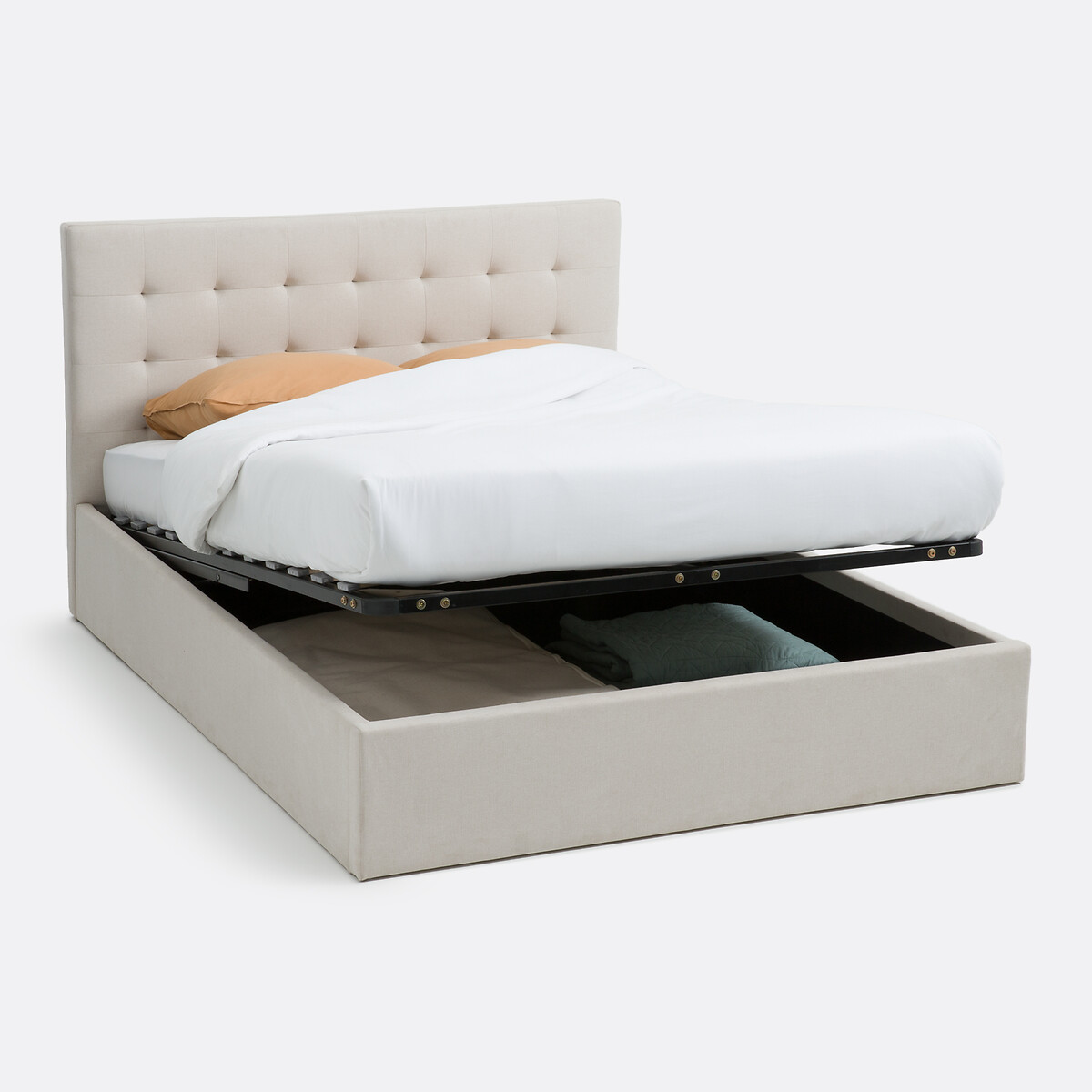 LA REDOUTE INTERIEURS<br>Cama baú com base de ripas rebatível, Gennie
