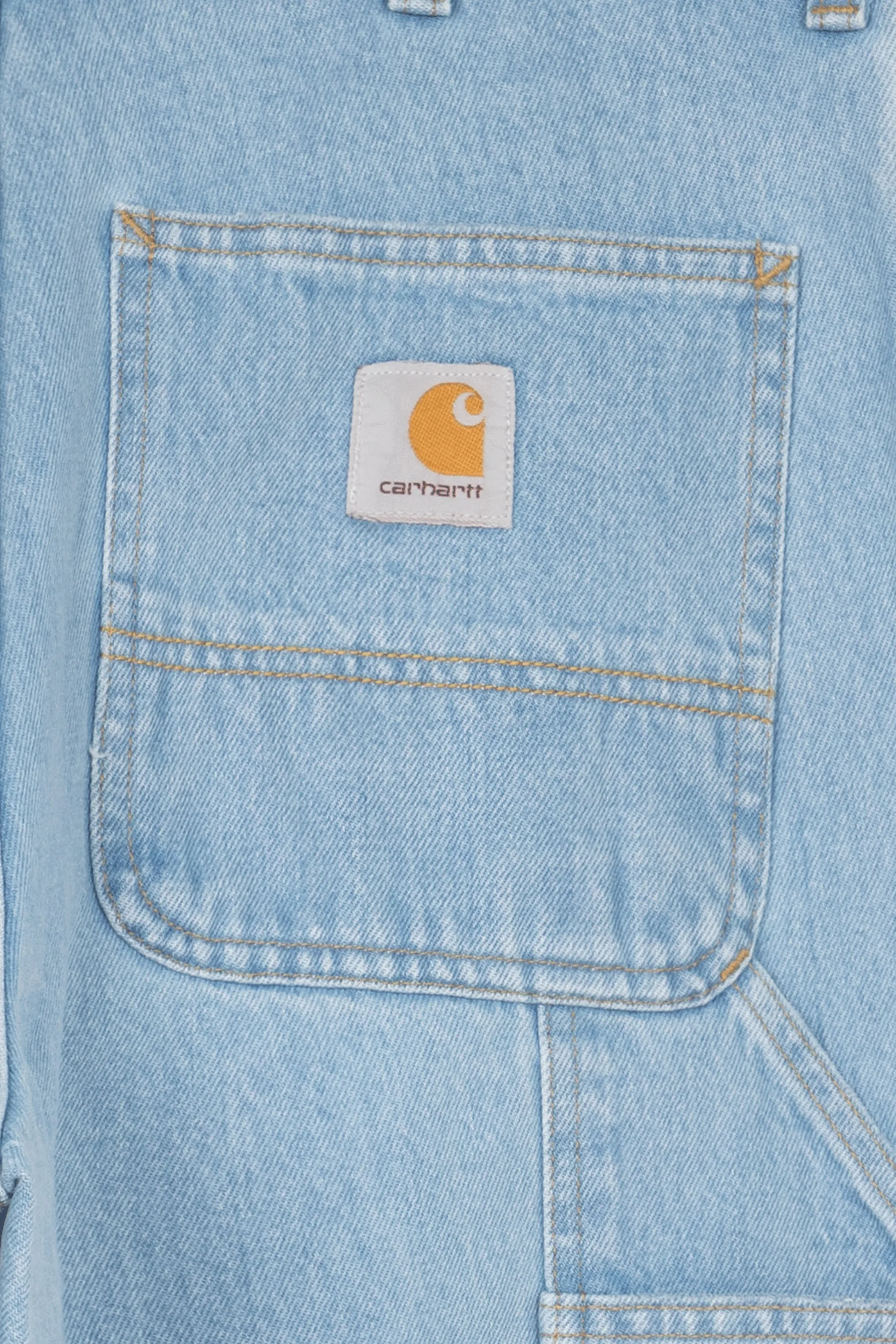 CARHARTT WIP jean Single Knee Bleu