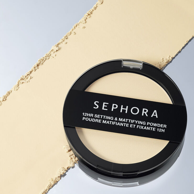 Sephora Collection 12-timers matterende og fikserende pudder - En langtidsholdbar mattere