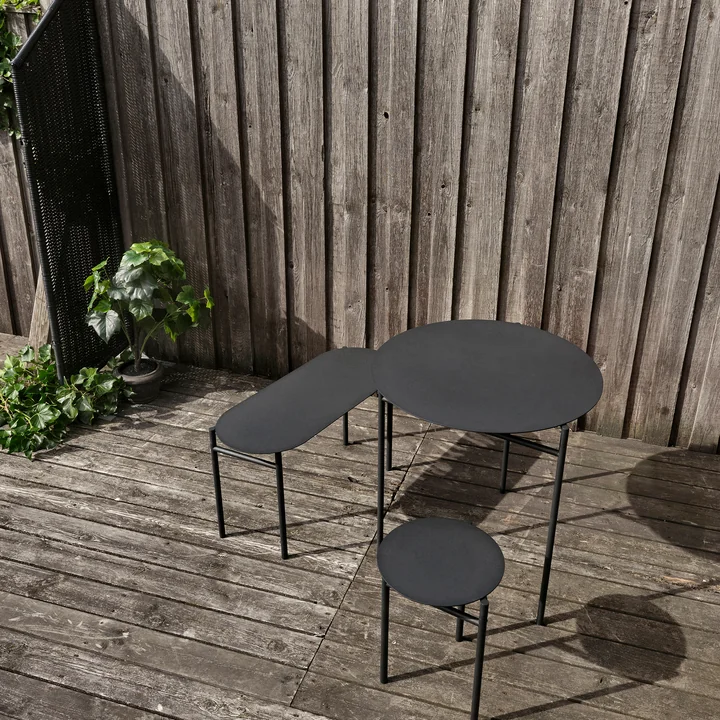 Zone Denmark - Disc Hocker, schwarz