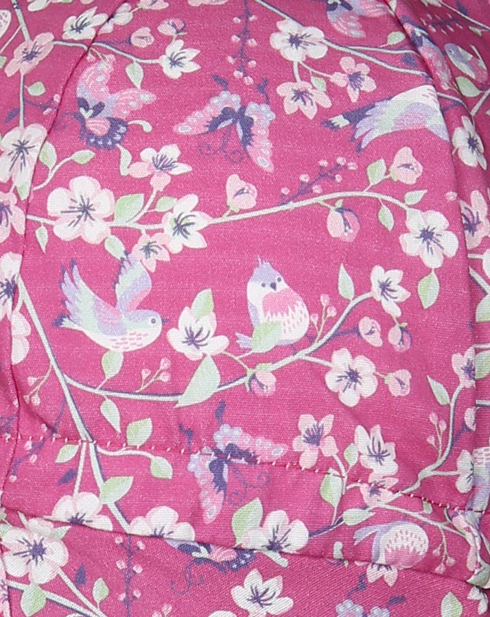Schirmmütze SPATZEN mit Nackenschutz in magenta