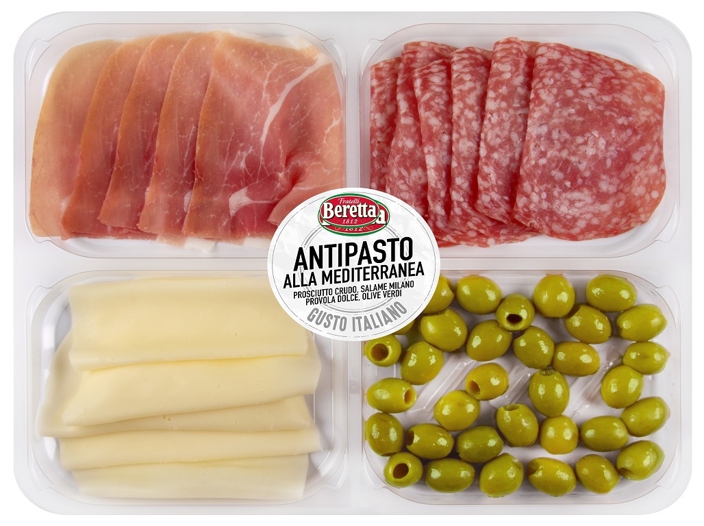 TABUA DE CHARCUTARIA BERETTA MEDITERRÂNICA 200G