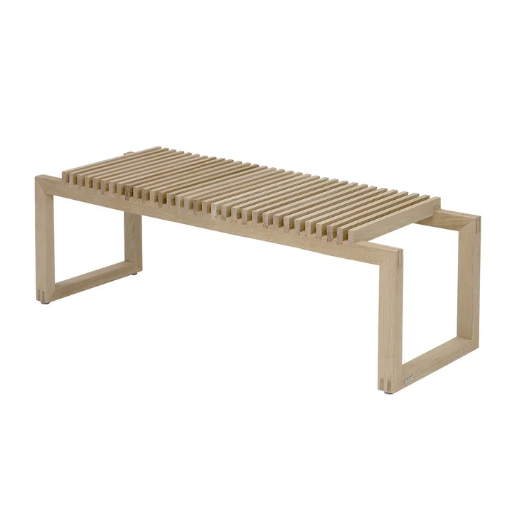 Fritz Hansen - Skagerak Cutter Holz-Bank 120, schwarz