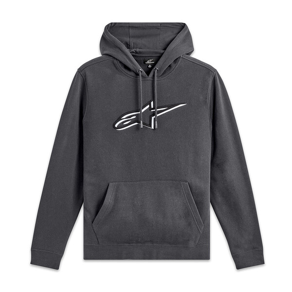Alpinestars - Sweat à capuche Ageless Shadow Charcoal / Noir / Blanc