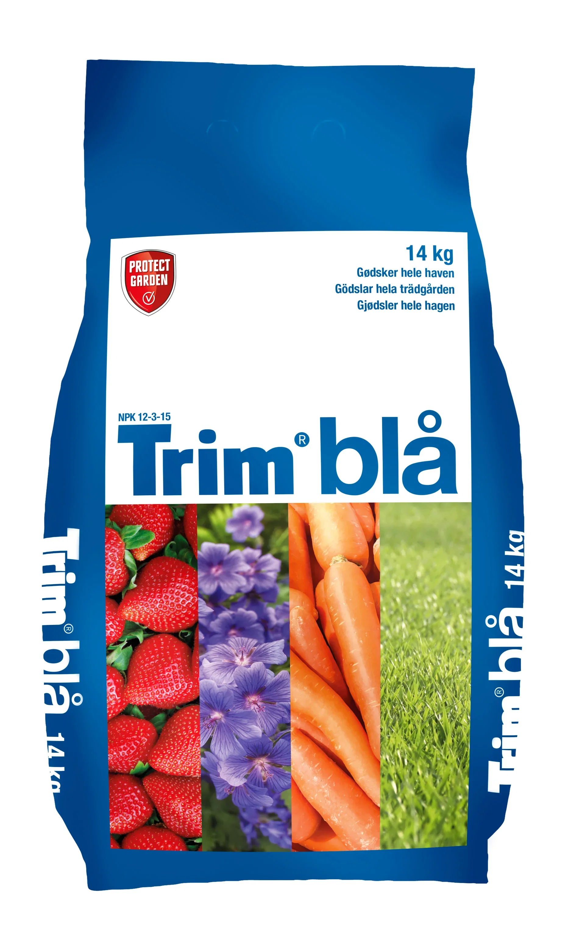 TRIM Hagegjødsel Blåkorn 14 kg