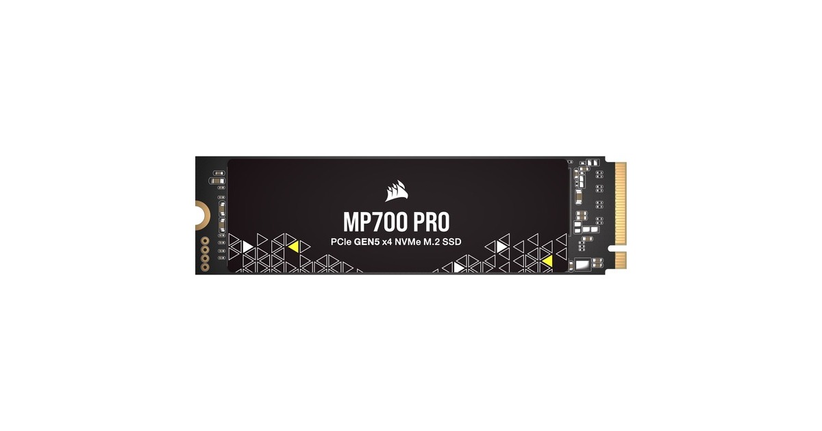 CorsairMP700 PRO 4 TB SSD  (PCIe Gen5 x4 NVMe 2.0, M.2 2280, 3D TLC NAND)