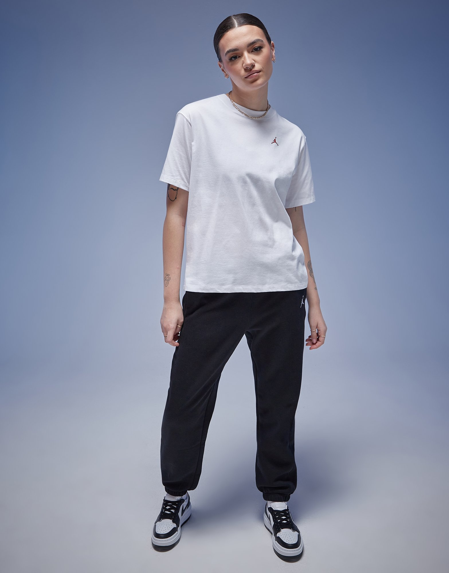 Jordan T-shirt Back Logo Femme