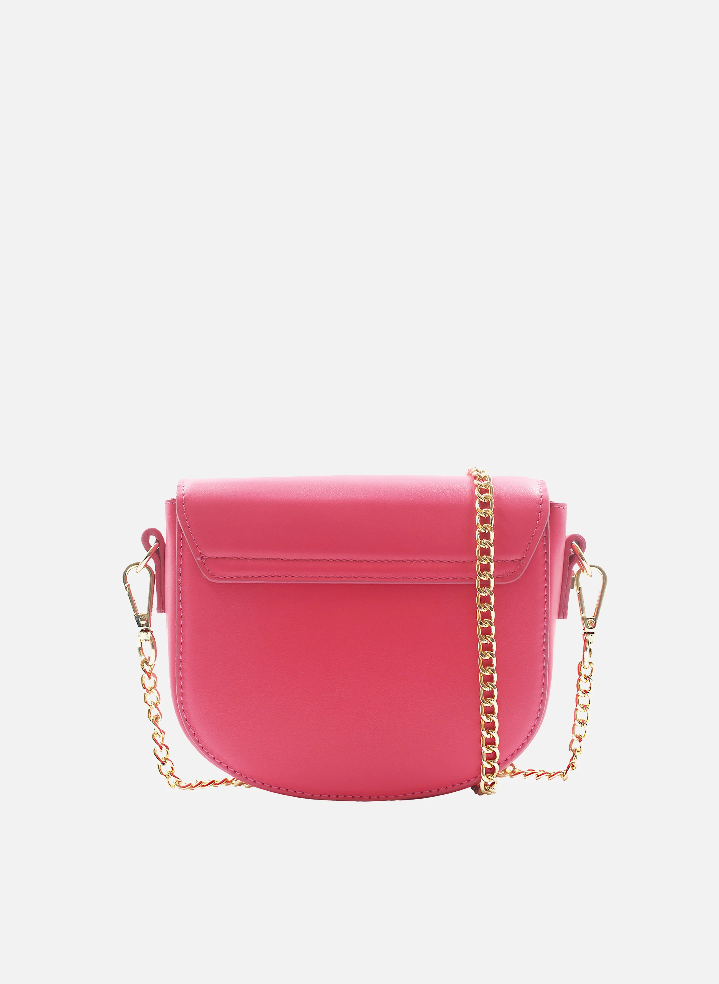 Mini sac cuir lisse | Rose