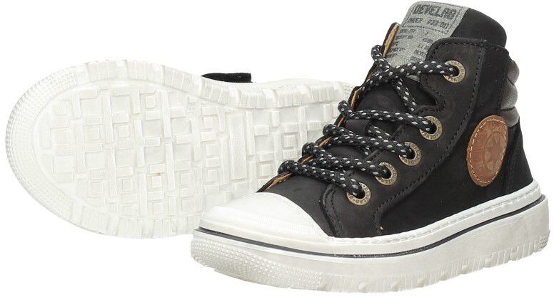 Develab Jongens veterschoenen zwart