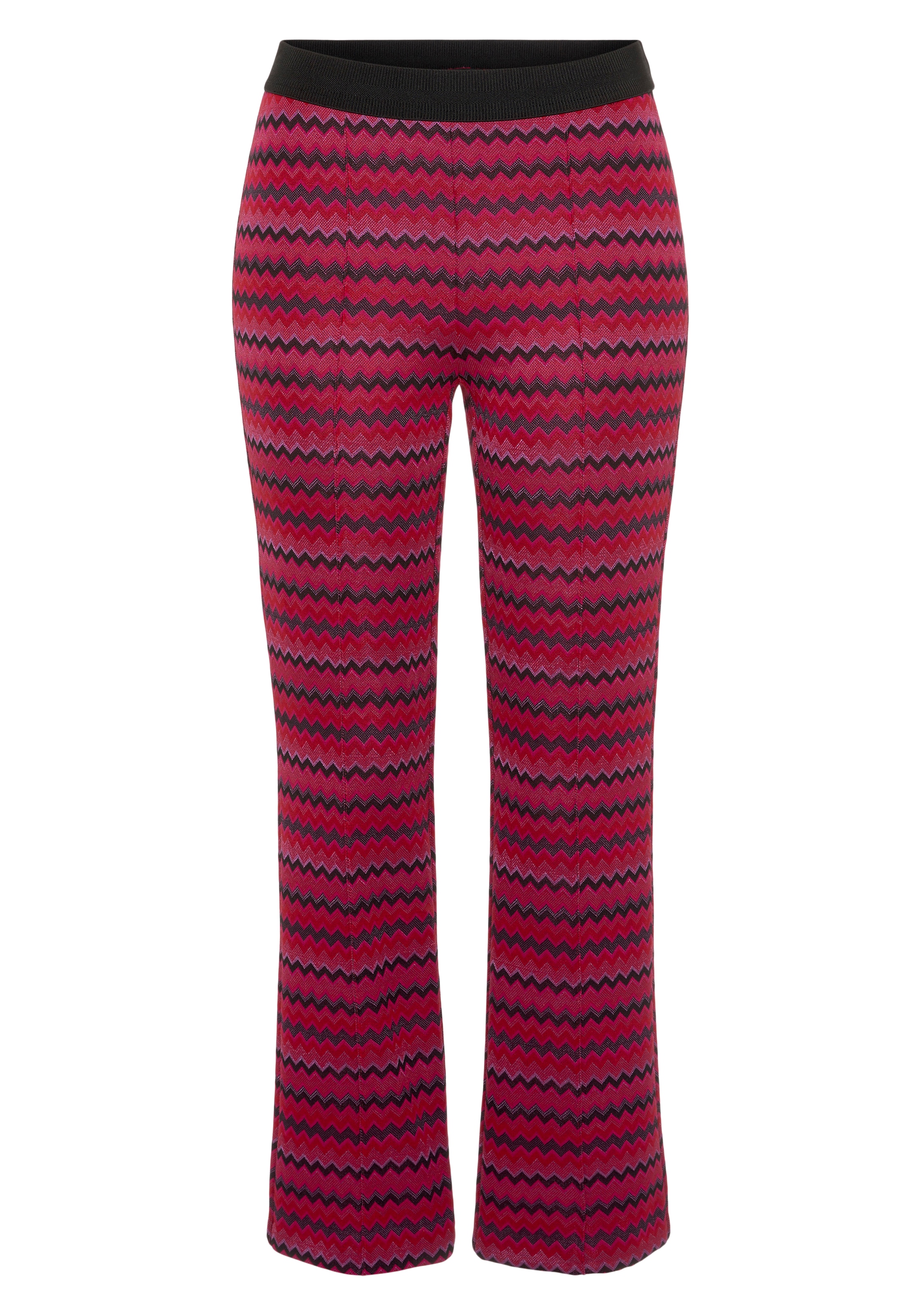 Stehmann Bundfaltenhose  mit Ethnomuster