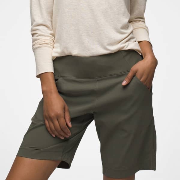 Short randonnée PRANA KOEN FLAT FRONT SHORT W GRAPE LEAF