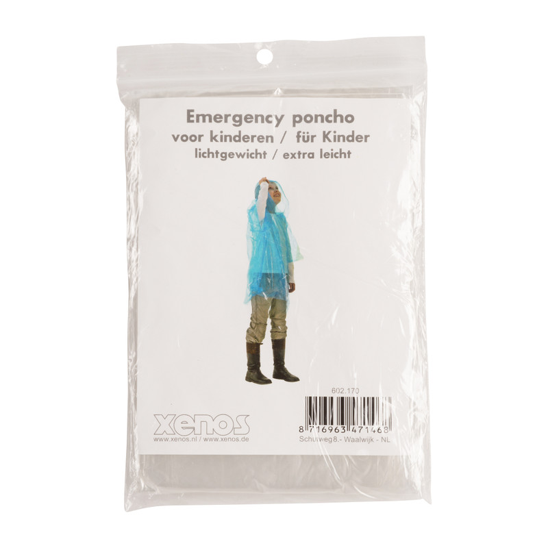 Emergency poncho kids - diverse kleuren