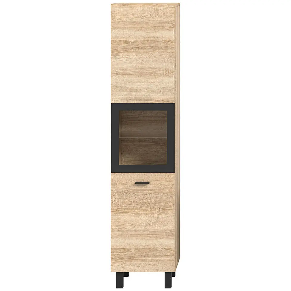 Hioshop Boston kolomkast 1 deur eiken decor