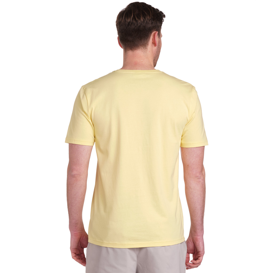 VanVaan Denim Herren T-Shirt mit Print gelb
