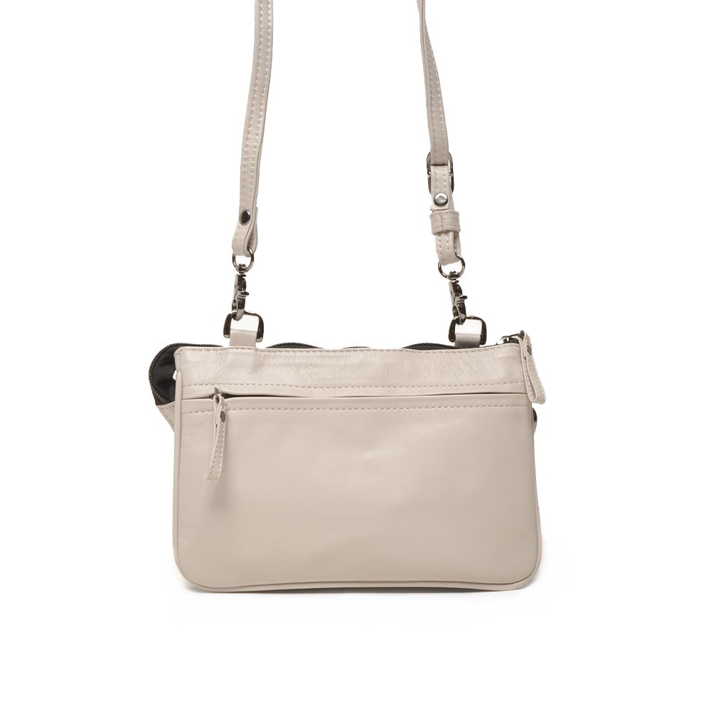 Berba Soft Clutch Schoudertas White