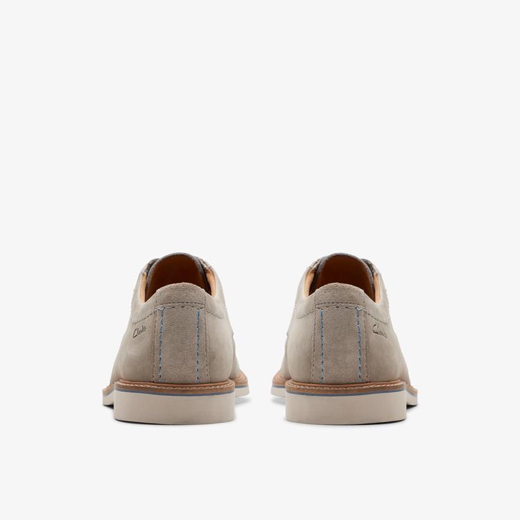 Clarks ATTICUS LTLACE grey nubuck