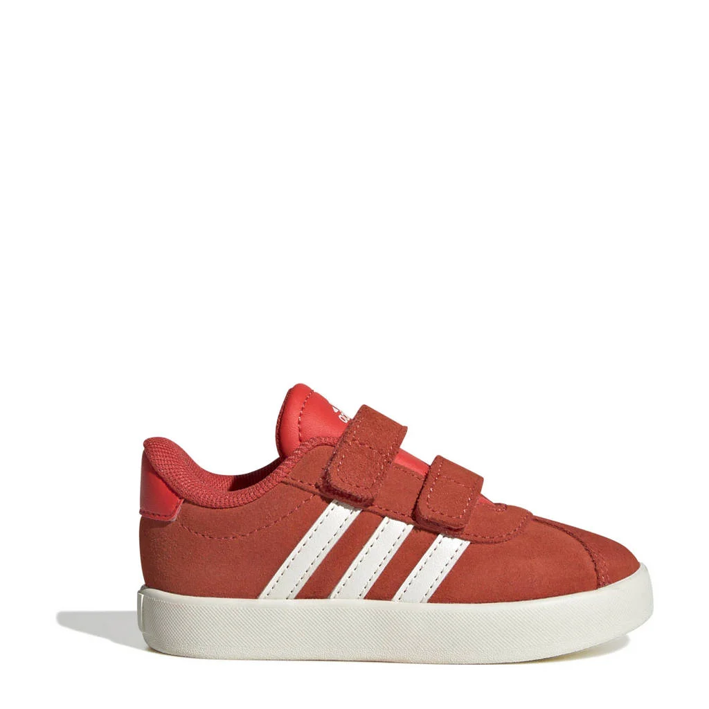 adidas VL Court 3.0 sneakers donker oranje/wit