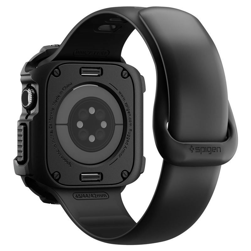Apple Watch (46mm) Rugged Armor 2 Case Bumper (ACS10499) - Schwarz