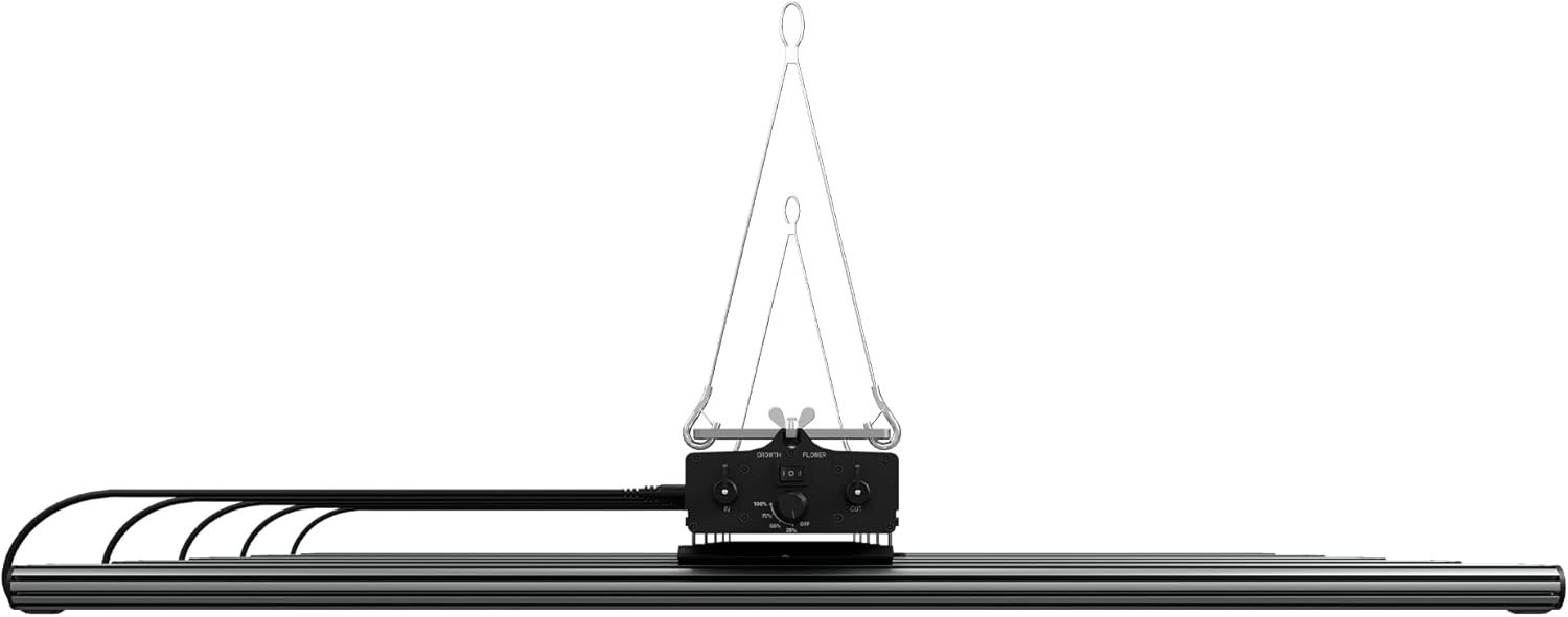 1000W Greenception GCx-25 PWR Grow LED Pflanzenlampe - ideales Pflanzenlicht mit UV & IR für maximale Wirkstoffe und Terpene - Seperater Modus für Wachstum & Blüte