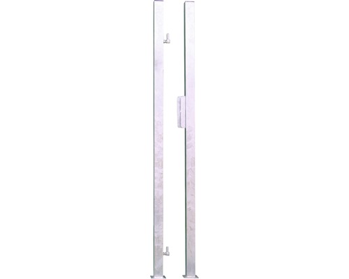 Poortpaalset, gegalvaniseerd staal, 1800 mm