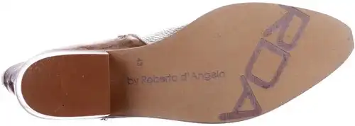 Nardo Roberto d'Angelo brons combi - maat 44 enkellaars brons combi - maat 44 Calandschoen