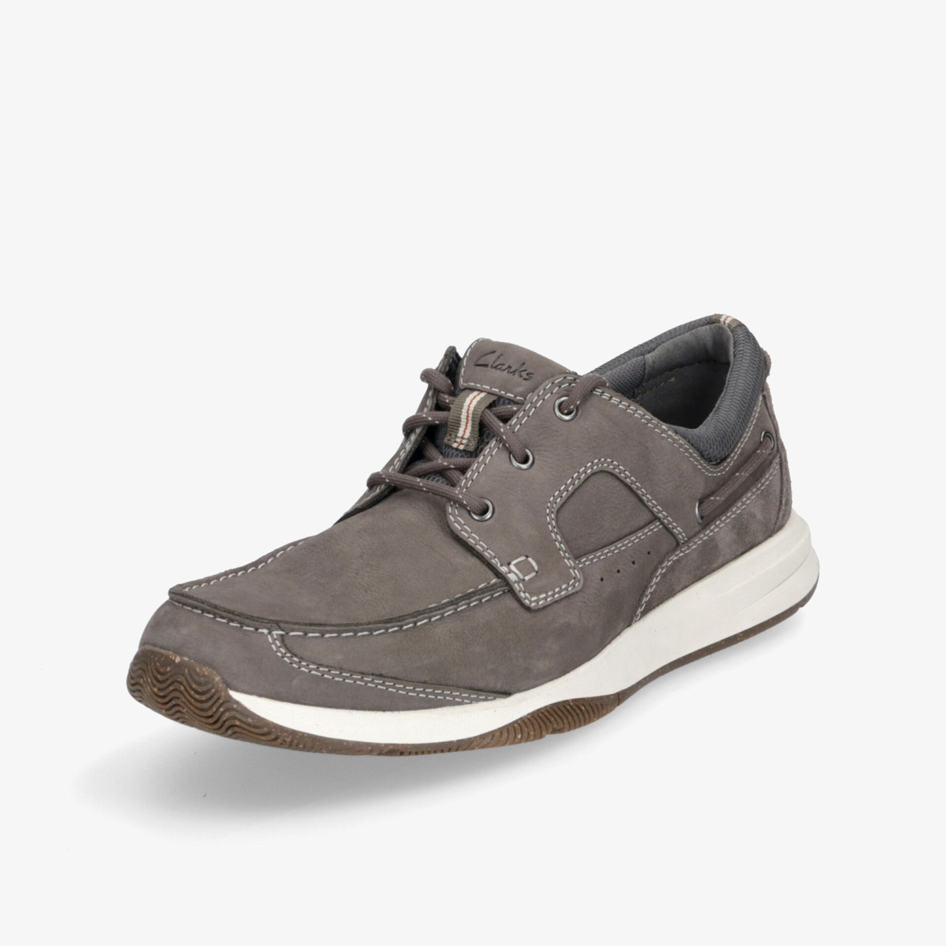 Clarks Herren Schnürer grün