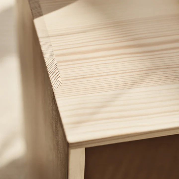 Fritz Hansen - Taburet Hocker, Kirsche geölt