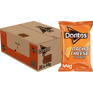 Doritos Nacho Cheese Tortilla Chips 20 x 44 g