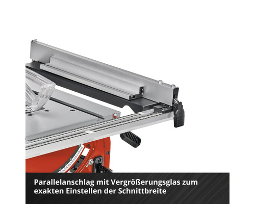 Einhell Power X-Change 2x18V TE-TS 36/210 accu-tafelzaag, zonder accu en lader